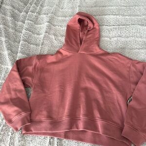 Forever 21 small Pink cropped hoodie